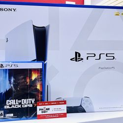 PlayStation 5 Disc con juego gratis Call of Duty 7 en oferta del Black Friday