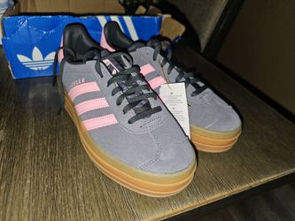 Pair of new ADIDAS GAZELLE BOLD J Shoes