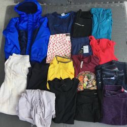 Large Lot 16 Womens and Unisex Clothing - most size Small