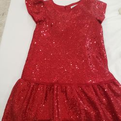 H&M Sequin Red Dress