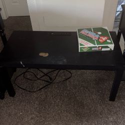 Free Black End Tables And Coffee Table 