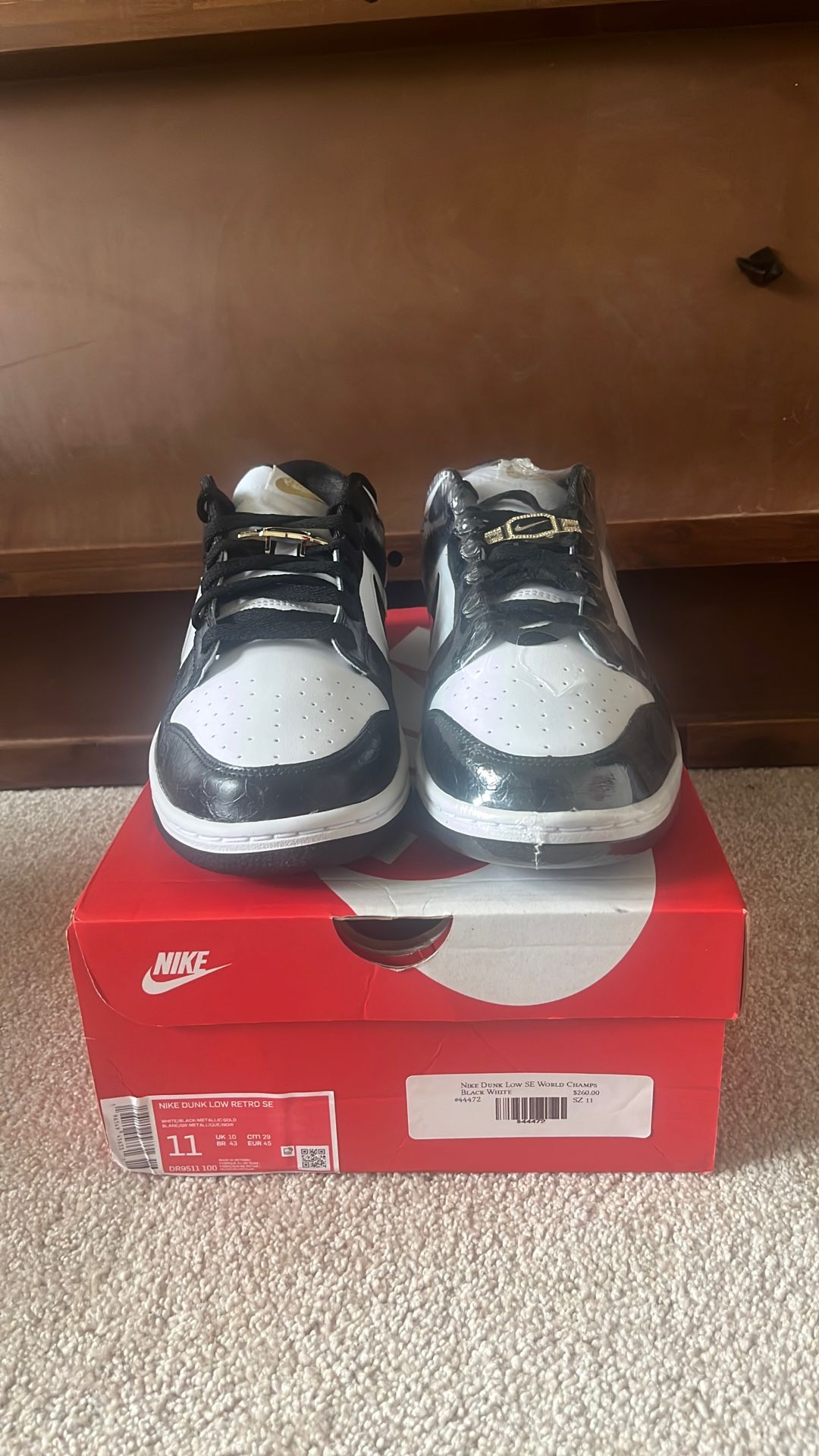 Nike Dunk Low World Champs Size 11