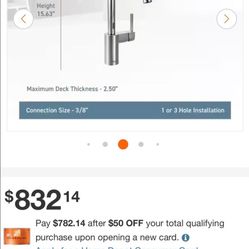 Modern kitchen faucet