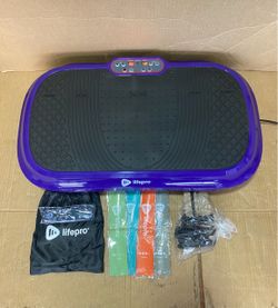 New Other Lifepro Waver Vibration Plate Exercise Machine With 99 Speeds, Purple
