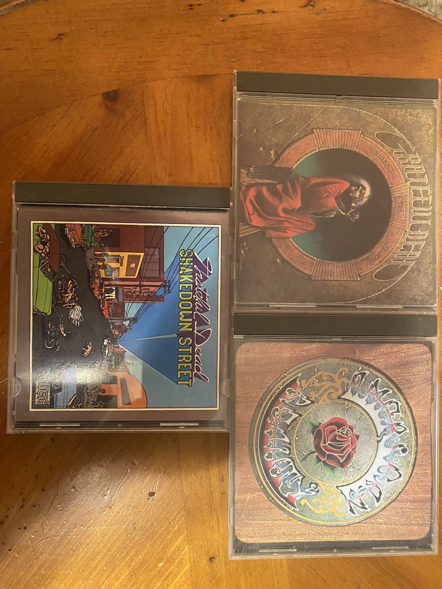 Three amazing Grateful Dead CDs