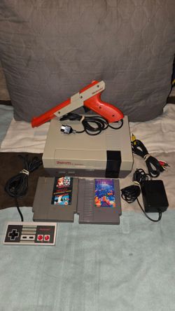 Original Nintendo Entertainment System with 2 Games