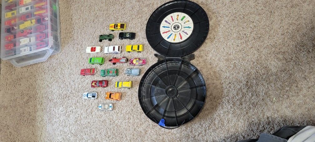 Hot Wheels Redline Rally Case Lot With Redlines and BWs