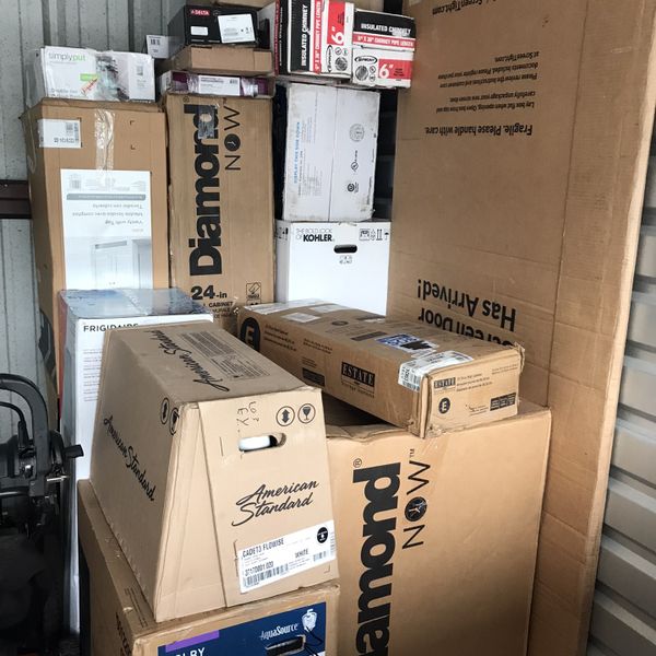 (2) pallets of Lowe’s Home Improvement Liquidation Kitchen Bath and