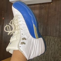 French Blue Jordan 12’s 