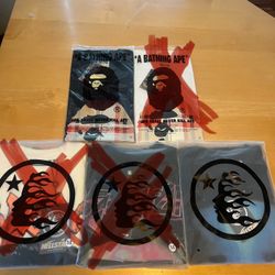 Hellstar/Bape Shirts