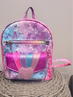 Pink butterfly Backpack
