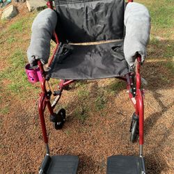 New Padded Wheelchair