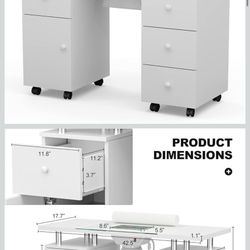 Full Nail Tech Setup – Like New (All in Boxes) + Free Nail Supplies