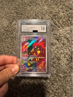 CGC 10 POKEMON CARD