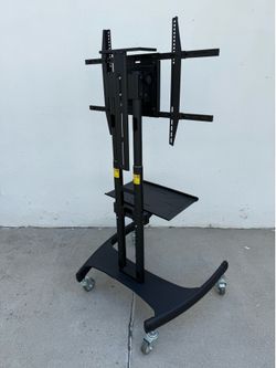 Rolling TV cart
