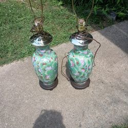 Vintage Asian Lamp
