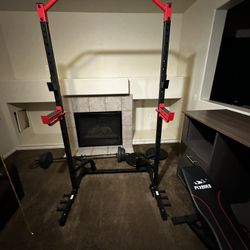 Curl Bar( Rouge)/ Fitness Equipment