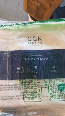 Queen Flat Sheet Microfiber