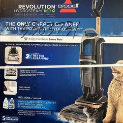 New Never Been Opened Hydrosteam Carpet Deep Cleaner-pet