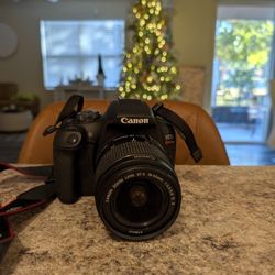 Canon EOS Rebel T7 DSLR Camera + 18–55mm Lens (Brand New, Never Used)
