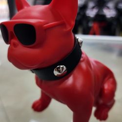 Red Dog Small Speaker Wireless Bluetooth 