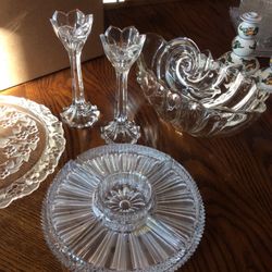 Crystal & Cut Glass assortment 
