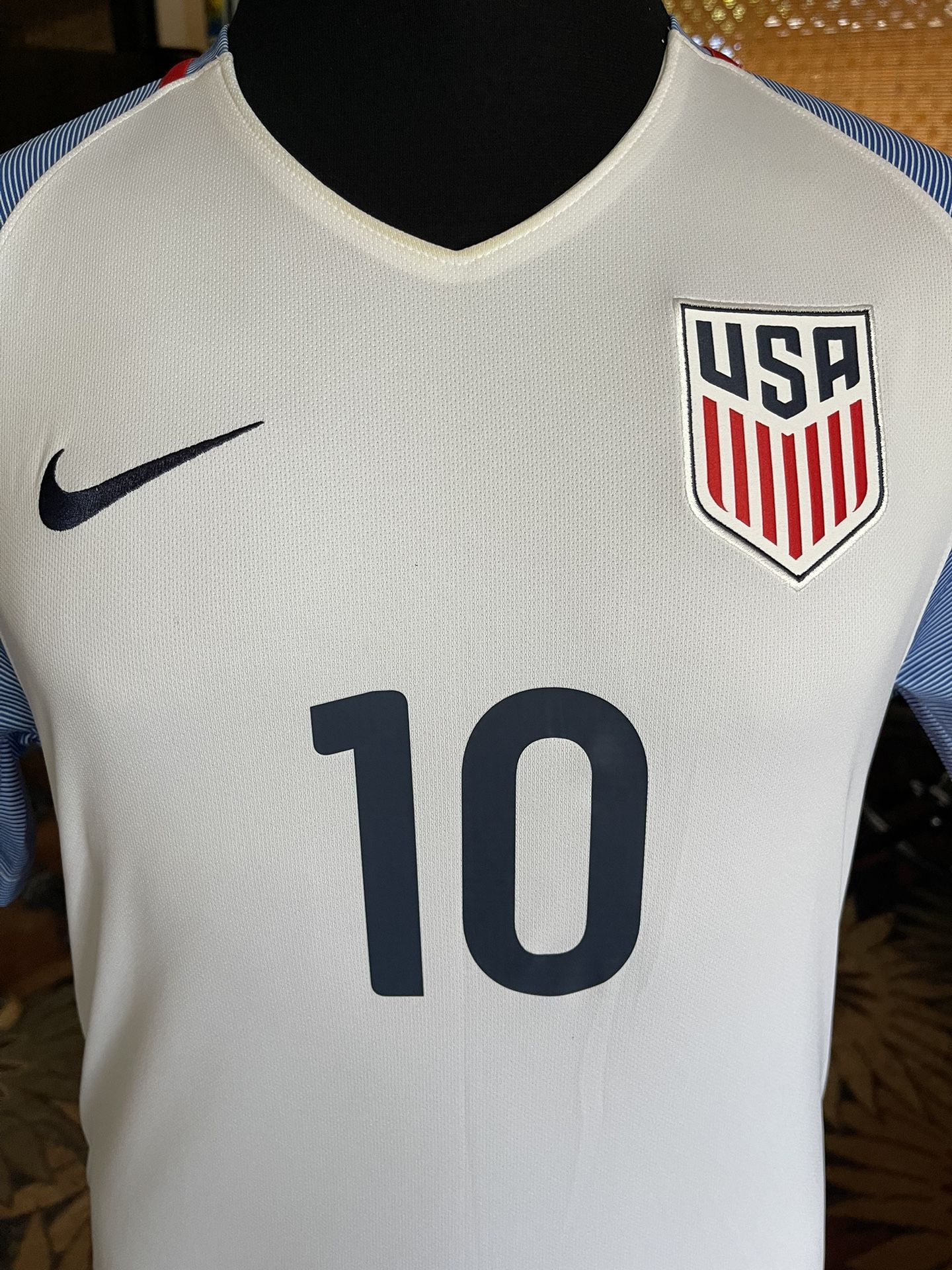PreOwned Nike USA US Soccer USMNT 2016 Home Jersey Christian