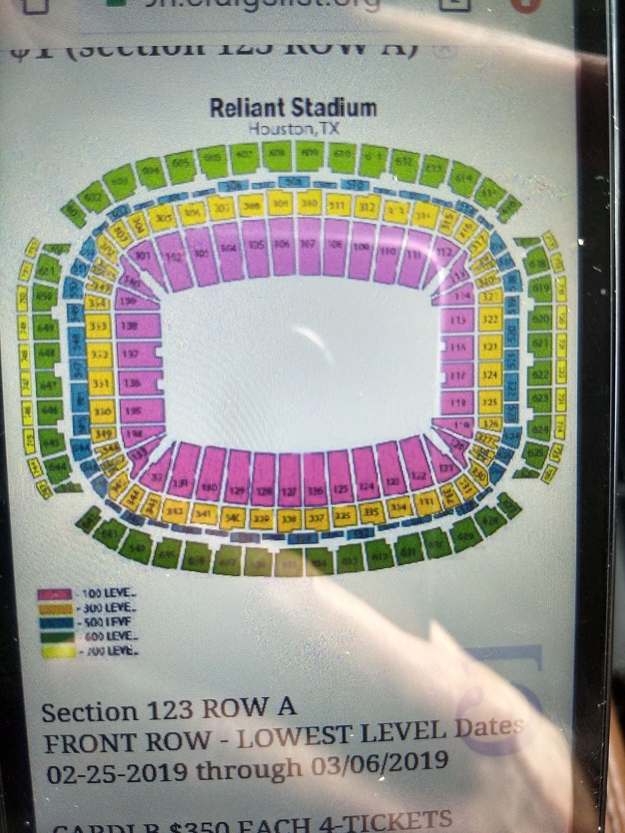 Houston rodeo seating chart