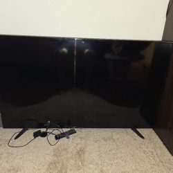 Samsung TV 55"  UN55NU6900FXZA W/ ChromeCast