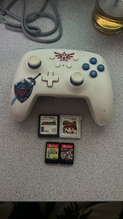 Mario game bundle plus switch controller