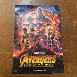 Avengers Infinity War Movie Poster