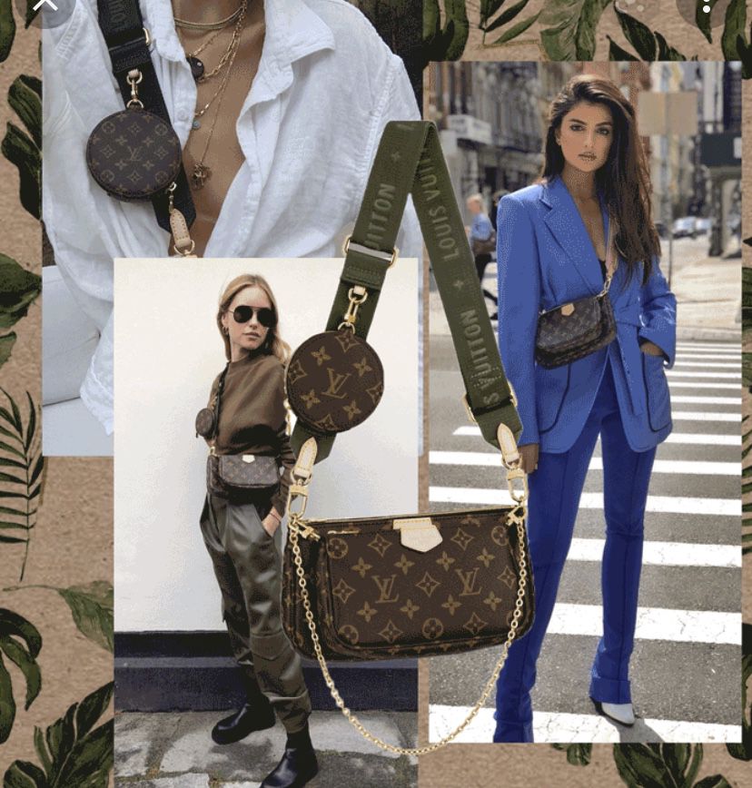 Streetstyle // Wearing the Louis Vuitton Multi pochette bag