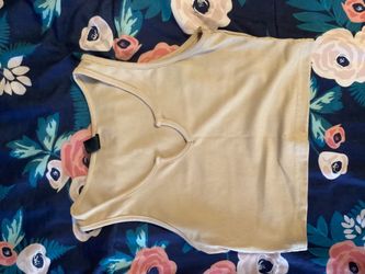 Beige Crop Top