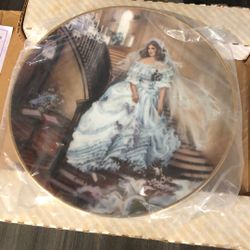 Painted Plate “Caroline” 