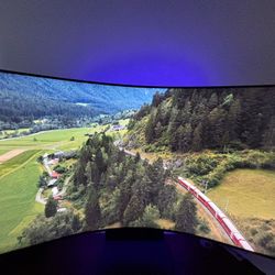 55” Odyssey Ark 4k Uhd 165hz 1ms Quantum Mini-led Curved Gaming Screen