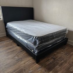 NEW FULL MATTRESS WITH BOX SPRING ♨️ Bed frame is not included 