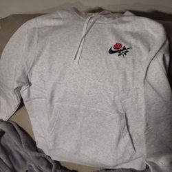 Brand New Nike Hoodie Large Grey