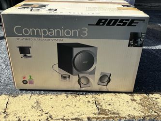 Bose Companion 3 Multimedia Speaker System