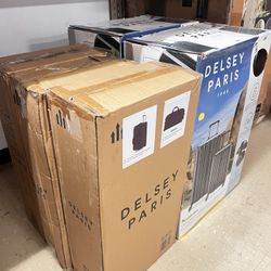 DELSEY 28" Polyester Torrent Duffel Bag Water Resistant w/ Wheels Handle, New in Box  