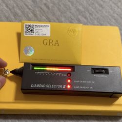 VVS1 Engagement Ring Moissanite