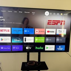 Sony 65” 4K Smart TV in excellent condition.