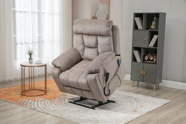 A91 Massage Recliner with Heat, Electric Power Lift Recliner Chair with Hidden Cup Holder.