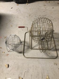 Bingo ball cages