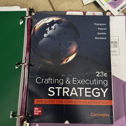 Crafting And Executing Strategy