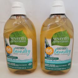 2 Seventh Generation Easy Laundry