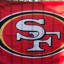 49ers Flag 5ftx3ft $20 Firm On Price 