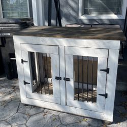 Crate Wooden End Table 