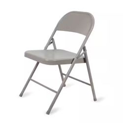 Steel Folding Chair-Beige Pack Of 5 @B9
