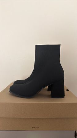 MIA Black Knit Boot