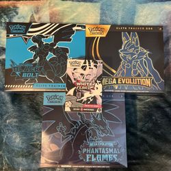 Pokemon ETBs (Booster Bundle is gone)